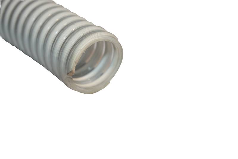 Wąż ssawno-tłoczny 30 mm biało-przeźroczysty