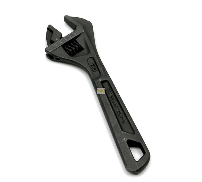 Klucz nastawny ze stali CrV 200 mm Waryński
