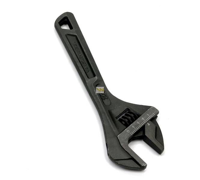 Klucz nastawny ze stali CrV 200 mm Waryński