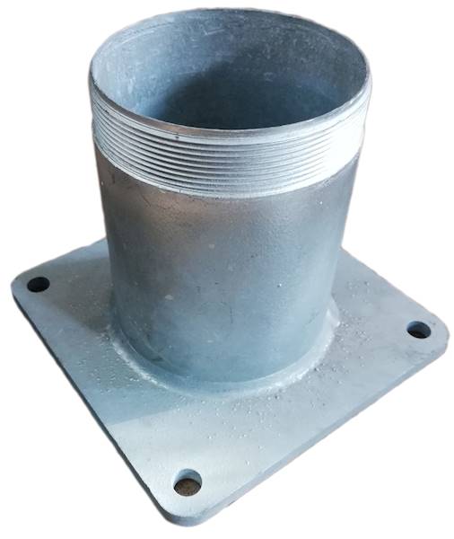 Flansza 150x150mm z gwintem G4"