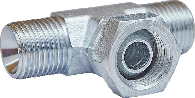 5/8" BSP Trójnik symetryczny z nakrętką