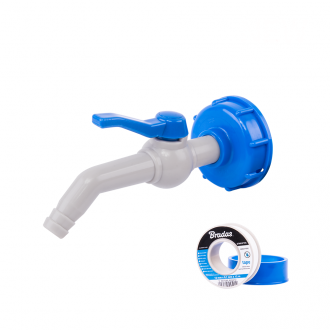 Zestaw-Kran PP45' z przył. IBC60x6 DN13-19 z taśmą