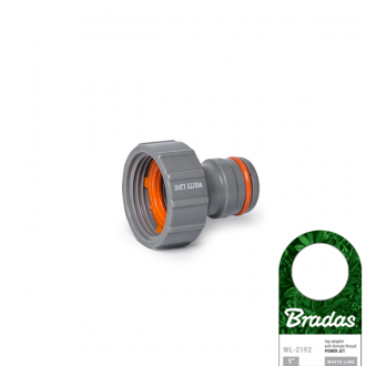 Końcówka na kran 1" GW White Line POWER JET