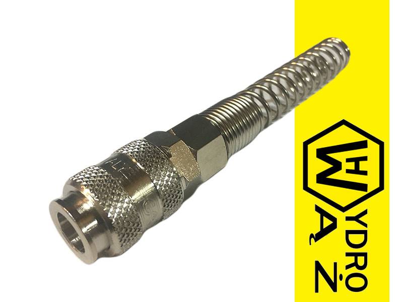 Gniazdo na wąż 6x4 pneumatyczne NW7,2 +sprężyna