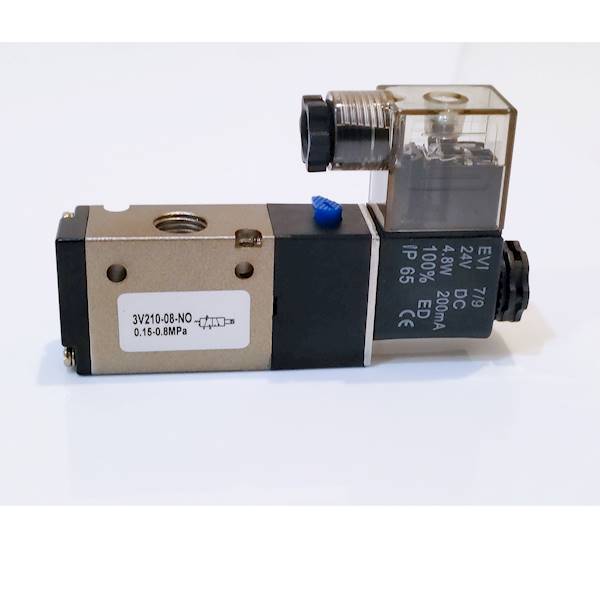 Elektrozawór 3/2 G1/4" NO powrót sprężyną 3V210-08