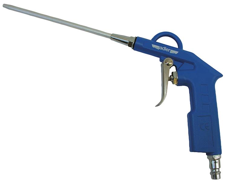 Pistolet do przedmuchu powietrza z rurką niebieski