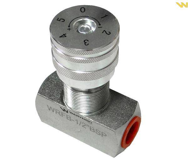 Zawór dławiący 1/2" WRFB 90 Waryński