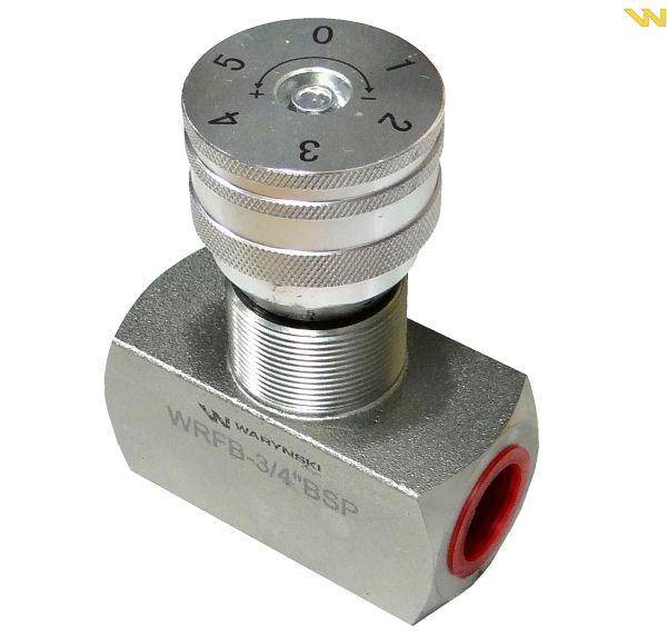 Zawór dławiący 3/4" VRFB90 04 do hydrauliki 