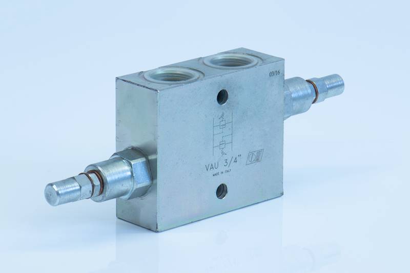 Zawór VAU 3/8" przelewowy w układzie krzyżowym 250