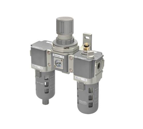Filtr, reduktor, naolejacz 1/2"