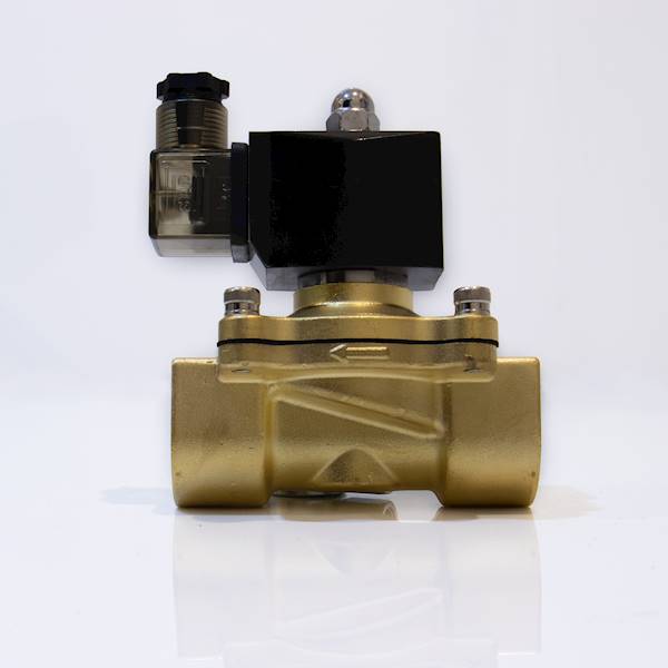 Elektrozawór 1/2" mosiężny Nc 2/2 24V DC NBR