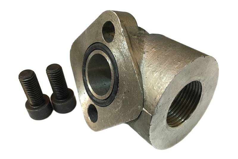 Adapter 3/8"-30mm M6 kątowy do pompy hydraulicznej