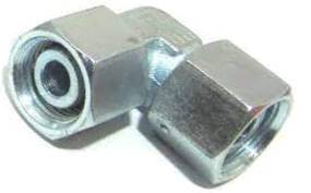 M22x1,5 15L Kolanko z dwiema nakrętkami