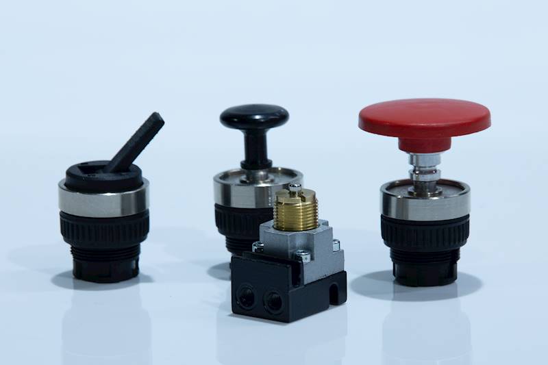 Miniaturowy zawór krańcowy 3/2 NC AI-3500