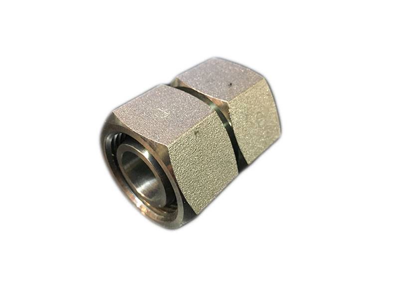 M52x2 38S Złączka z dwiema nakrętkami