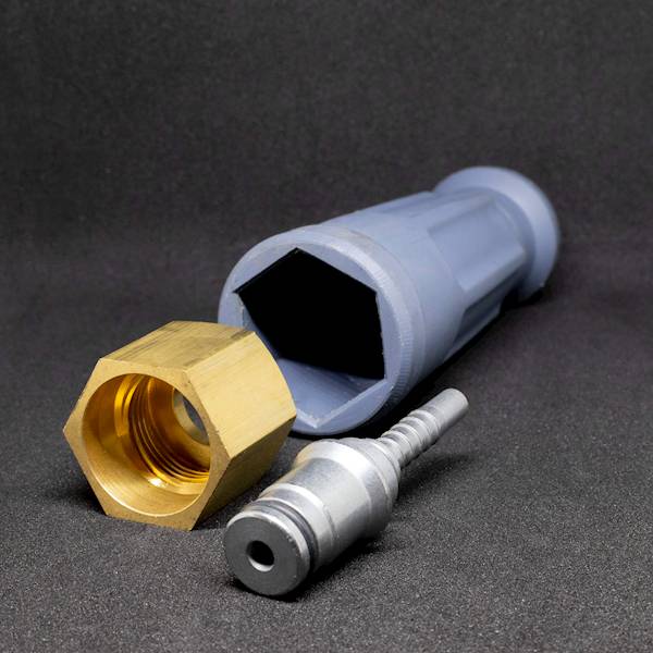 M22x1,5 Złączka do myjki Easy Lock gwint skośny