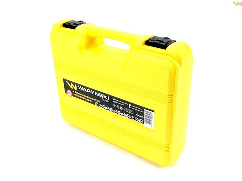 Zestaw nasadek udarowych 3/4" 12 el. Waryński