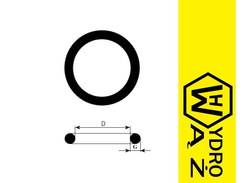 O-ring 20x3 VMQ