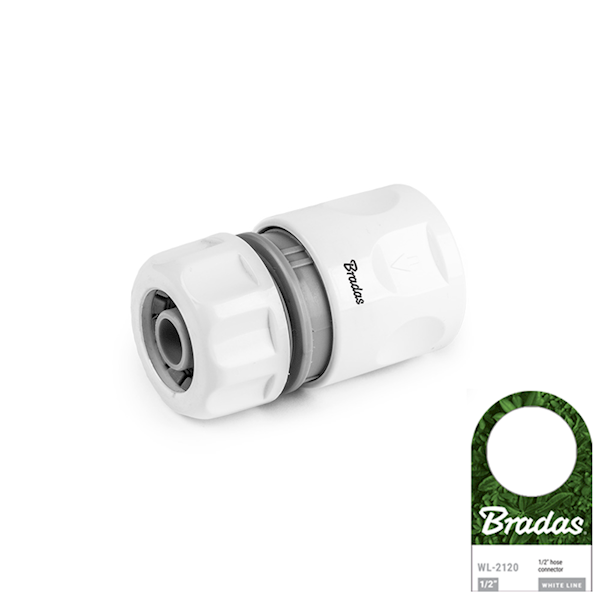 Szybkozłącze ogrodowe 1/2" WHITE LINE ze stopem