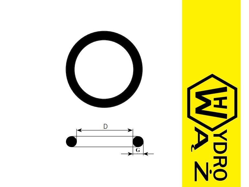 O-ring 43x2,5 VMQ