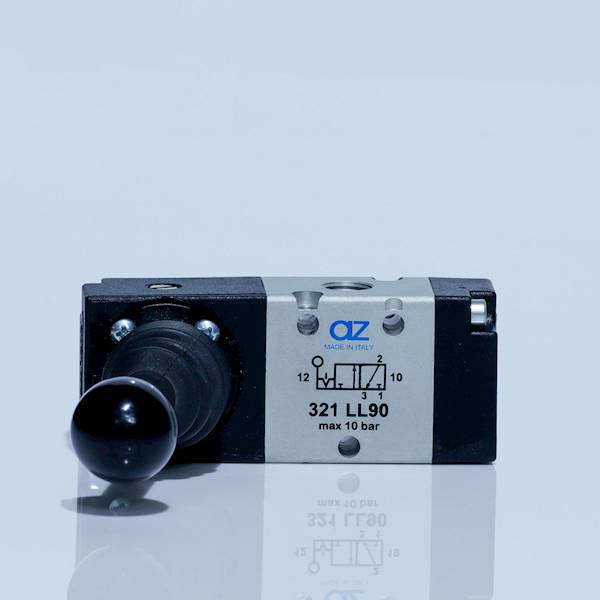 Zawór ręczny 1/4" 3/2 322 LL90 bistabilny