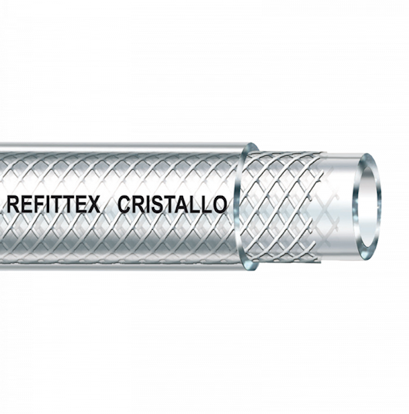 Wąż techniczny zbrojony REFITTEX CRISTALLO FI 10x3