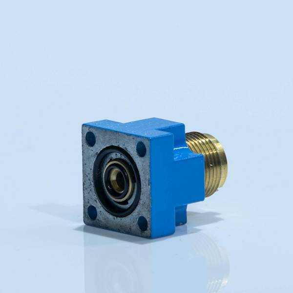 Płyta przyłączeniowa z portami M5 od spodu