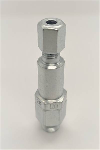 Dozownik jednoliniowy oleju i smaru 100mm3 1/8"