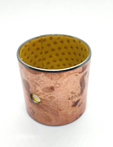 Tuleja ślizgowa 25x28 L=25 mosiądz+POM EX