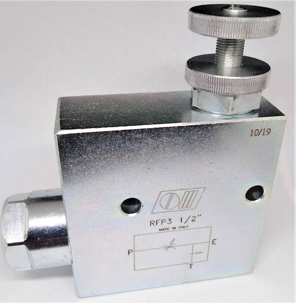 Regulator przepływu z kompensacją 1/2" RFP3
