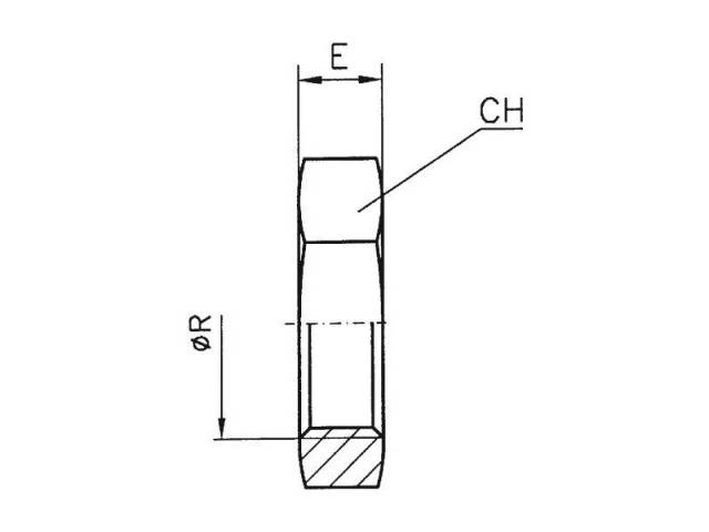 Przeciwnakrętka M52x2