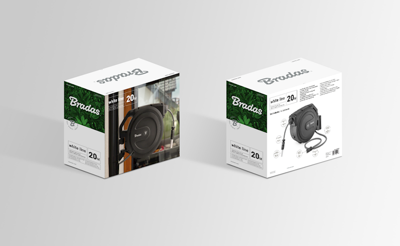 Bęben automatyczny z wężem 1/2" - 30m WL-W7B30