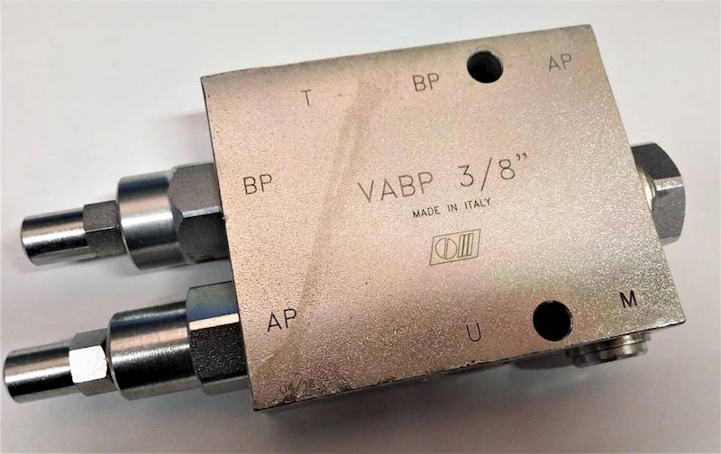 Zawór odciążający dwóch pomp VABP 1/2"