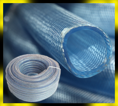 Wąż techniczny fi 12x3mm TRANSPARENT zbrojony 