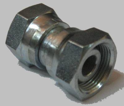 M26x1,5 18L Złączka z dwiema nakrętkami INOX