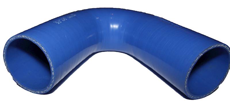 Kolanko silikonowe Fi-48mm 90° L=150/150mm