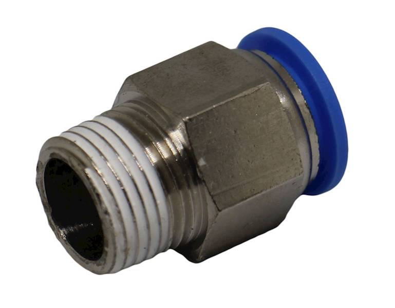 Złączka 3/8"NPT GZ-DN6,3 (1/4") proste wtykowe