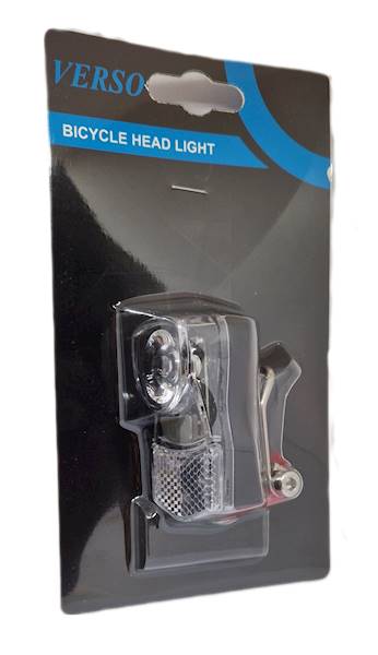 Lampka przód na widelec 1 Watt 7-Lux bateryjna