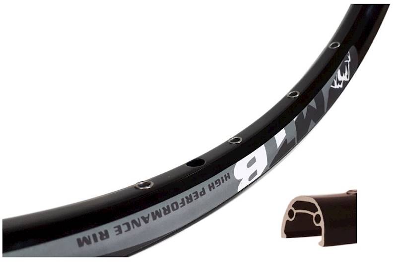 Obrecz 26" Disc Brake Kapslowana alu 36 otw czarna