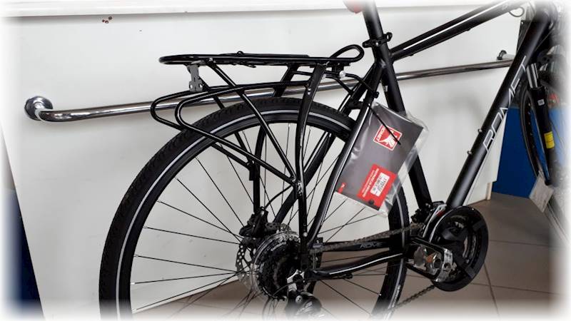 Bagażnik aluminiowy DISC BRAKE 27.5"-29" czarny