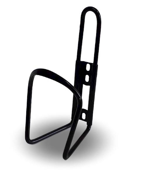 Koszyk bidonu aluminiowy CZARNY - OEM