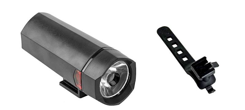 Lampka przód 1-Watt 40 lumen / latarka