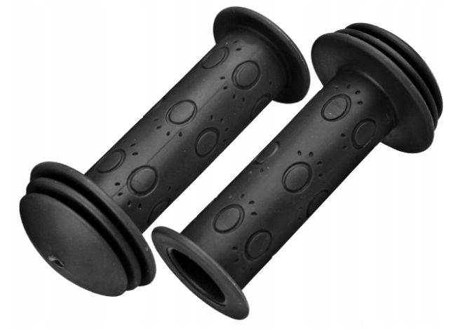 Chwyty kierownicy SUPER SOFT KIDS 115mm BLACK