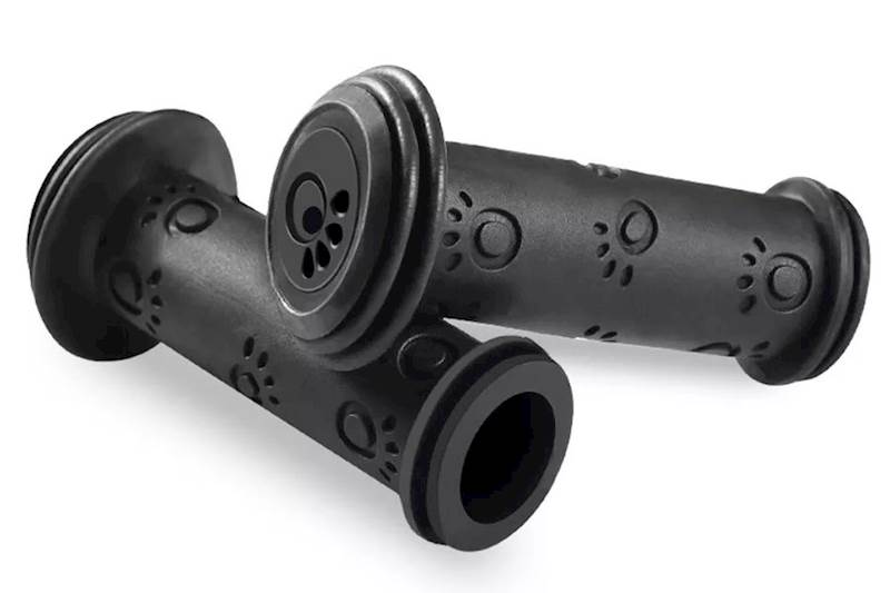 Chwyty kierownicy SUPER SOFT KIDS 115mm BLACK