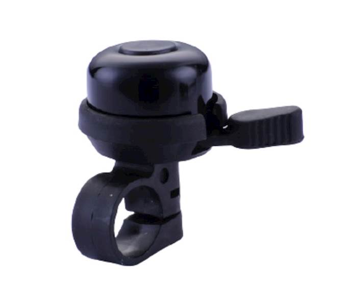 Dzwonek MINI czarny / karta / 40mm