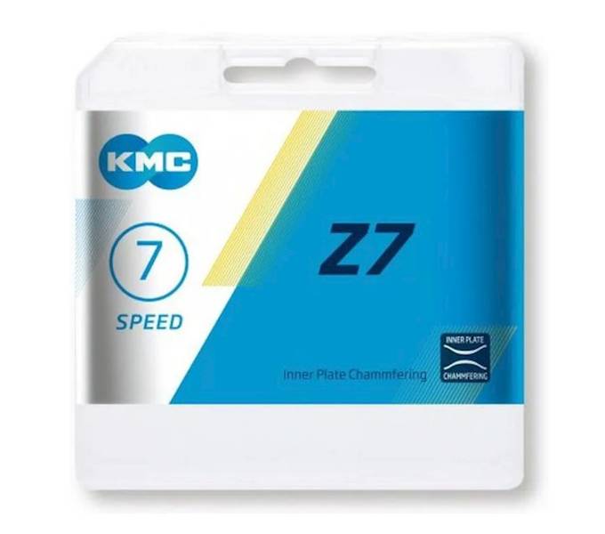 Łańcuch KMC Z7 1/2x3/32x116L gray/brown BOX