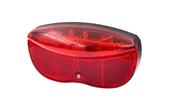 Lampka tył bagażnik 2-led z bateriami (all red)