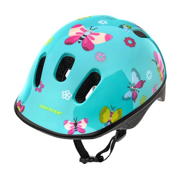 KASK ROWEROWY KIDS METEOR S 48-52cm butterflies