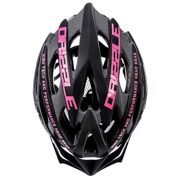 KASK ROWEROWY METEOR MV29 DRIZZLE black/pink 61-63