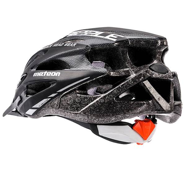 KASK ROWEROWY METEOR DRIZZLE black/grey L 58-61